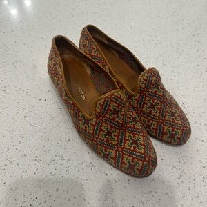 STUBBS & WOOTTON Geometric loafers. Size 9
